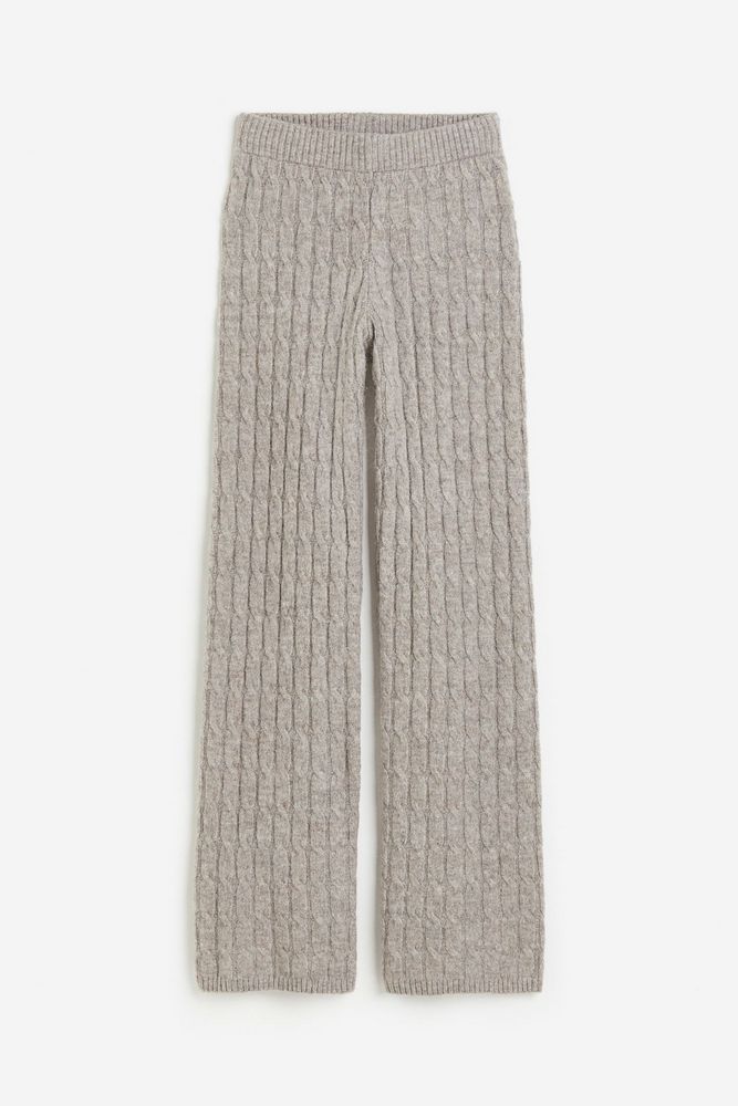 

Брюки женские H&M 1117665 серые M, Серый, 1117665