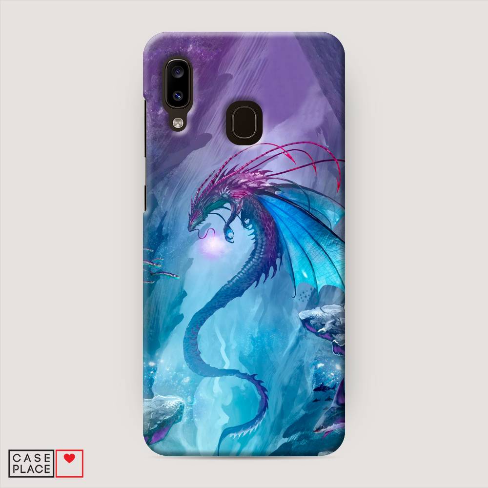 

Пластиковый чехол "Водный дракон" на Samsung Galaxy A30, 27520-1