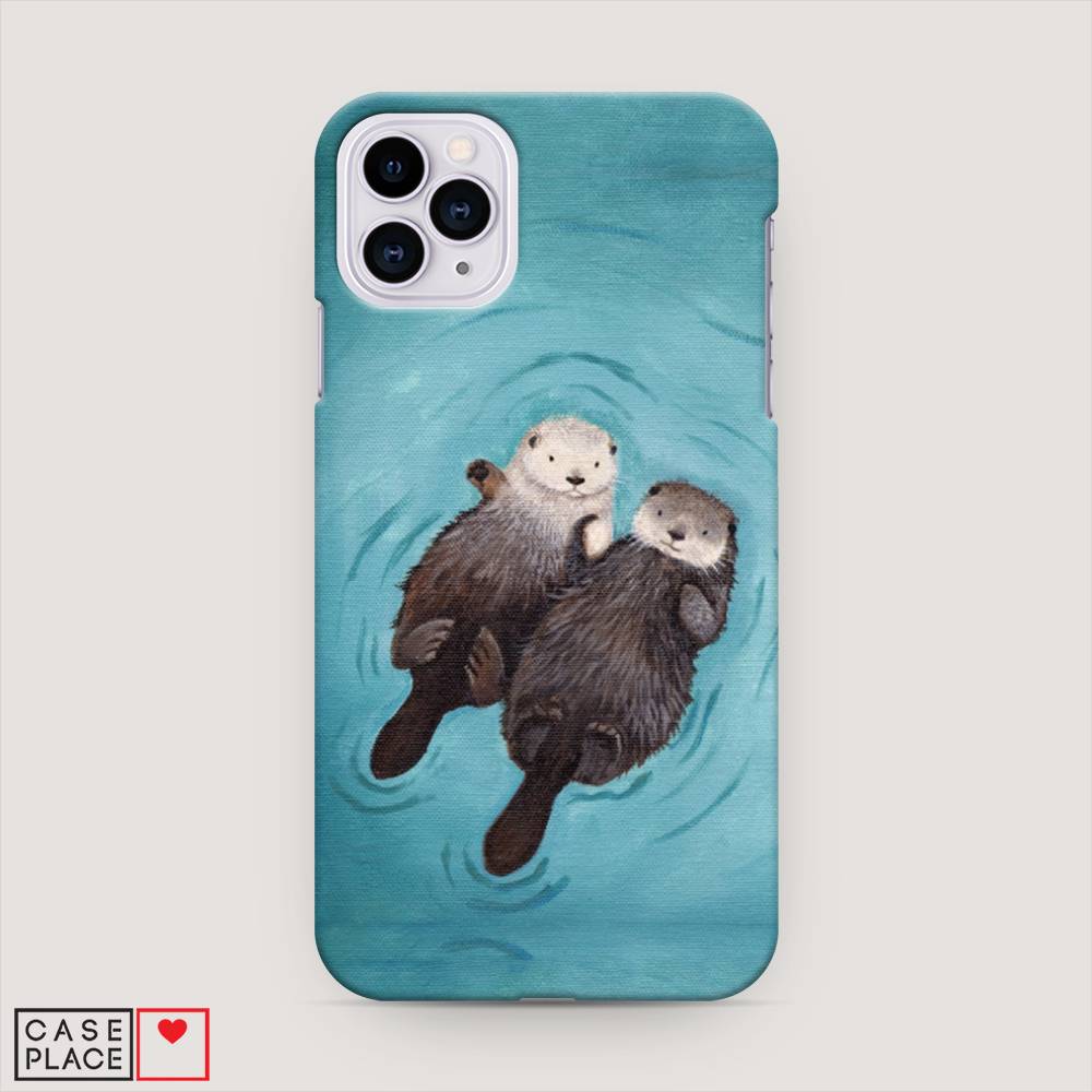 

Пластиковый чехол "Парочка бобров" на Apple iPhone 11 Pro Max, 12220-7