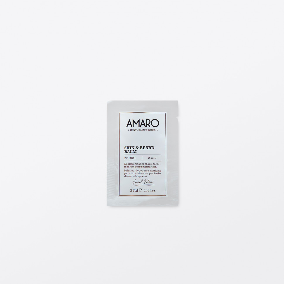 

Бальзам после бритья Farmavita Amaro Skin & Beard Balm 3 мл