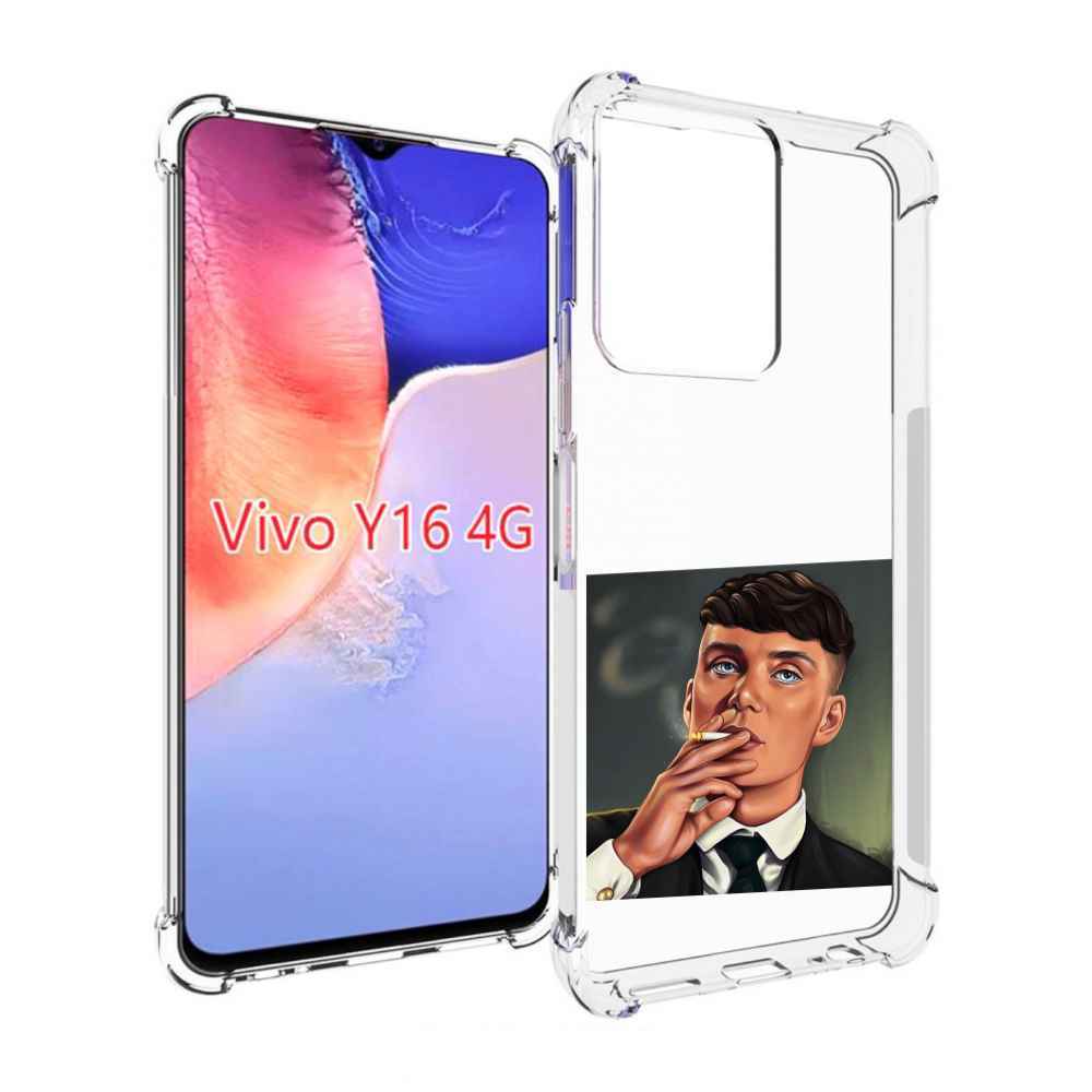 

Чехол MyPads Томас-Шелби для Vivo Y16 4G/ Vivo Y02S, Прозрачный, Tocco