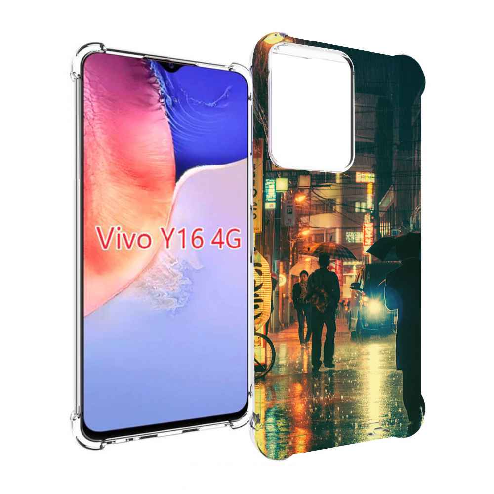 

Чехол MyPads Токио-сеул для Vivo Y16 4G/ Vivo Y02S, Прозрачный, Tocco