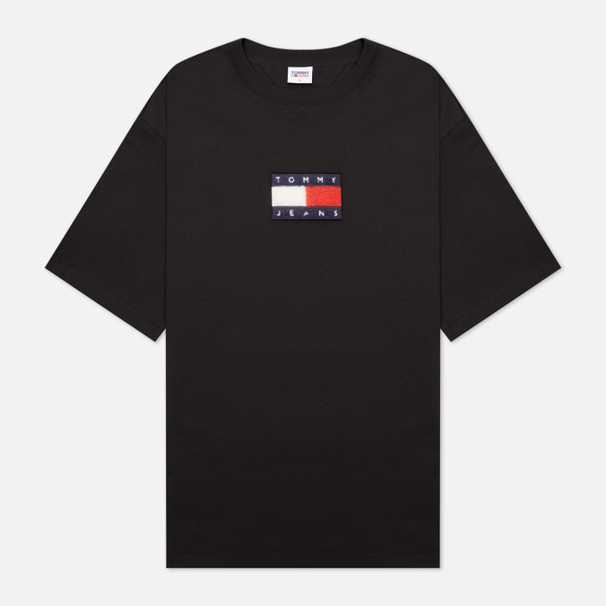 

Футболка мужская Tommy Jeans DM0DM12581 черная XL, DM0DM12581
