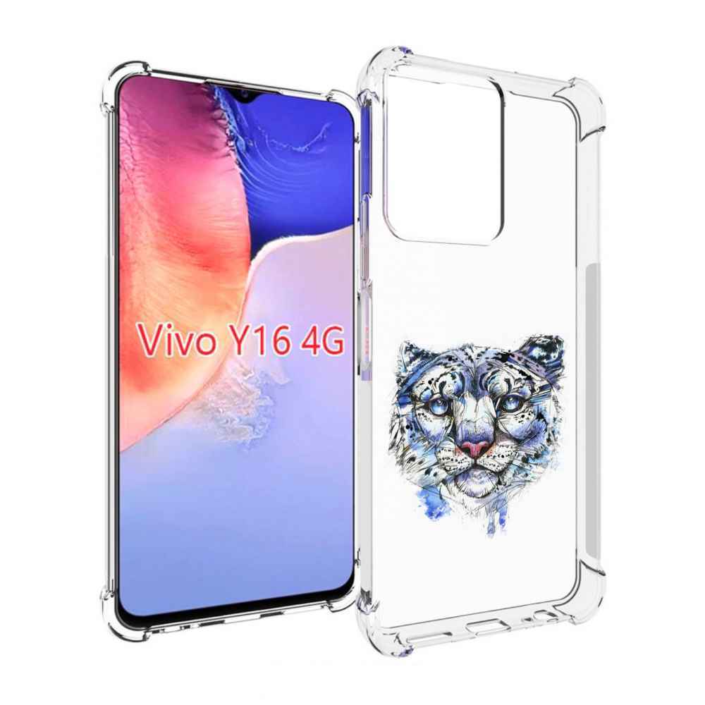 

Чехол MyPads Тигр 4 для Vivo Y16 4G/ Vivo Y02S, Прозрачный, Tocco