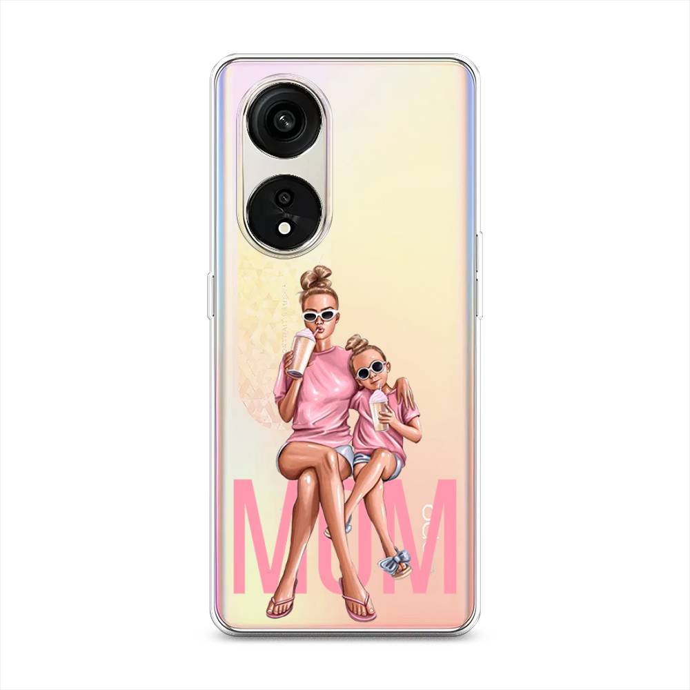 

Чехол Awog на Oppo Reno 8T 5G "Lovely mom", Бежевый;розовый;прозрачный, 2513150-7
