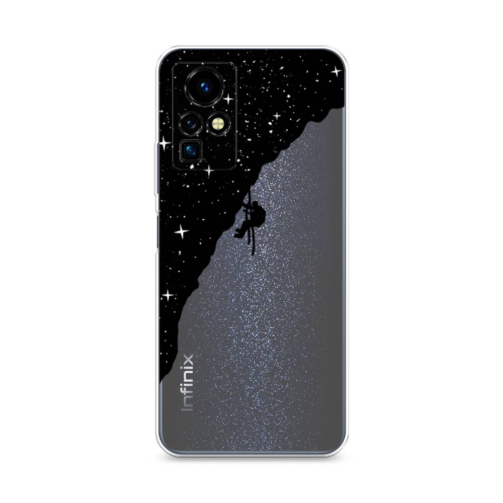 

Чехол Awog на Infinix Zero X Pro "Скалолаз в космосе", Разноцветный, 3101150-4