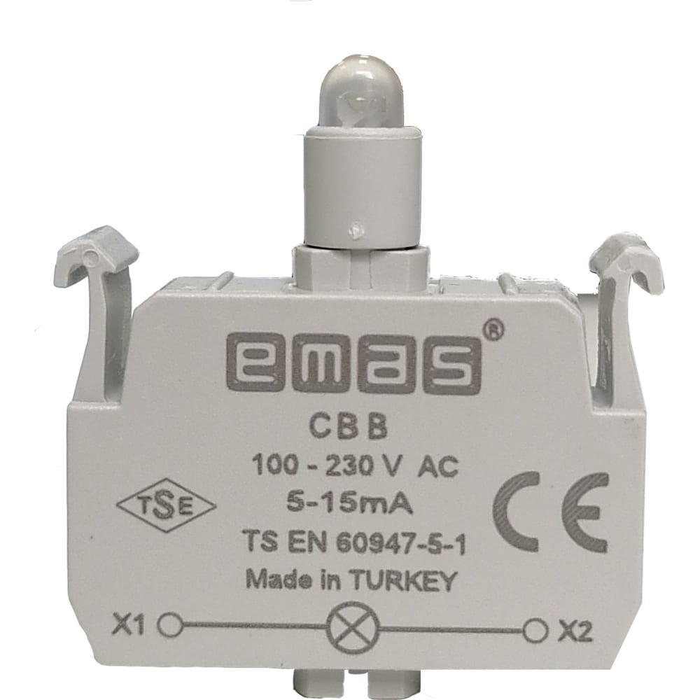 

Emas Блок-контакт подсветки CВB с белым светодиодом, серия C, 100-230 В AC CBB