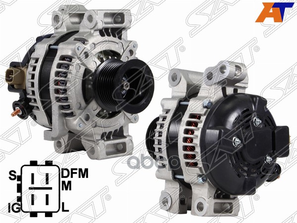 

SAT Генератор TOYOTA LAND CRUISER VDJ200 4.5D 12V 130A 12-15 1VDFTV