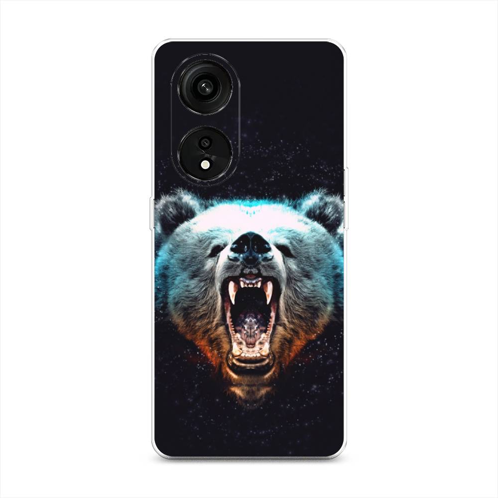 

Чехол Awog на Oppo Reno 8T 5G "Медведь", Коричневый;голубой;черный, 2513150-2