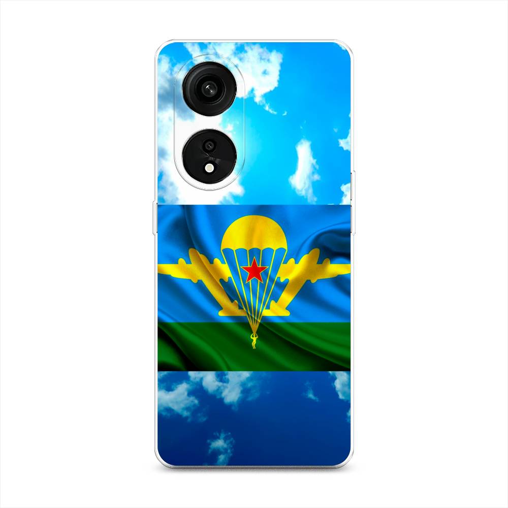 

Чехол Awog на Oppo Reno 8T 5G "ВДВ флаг в небесах", Синий;зеленый;желтый, 2513150-5