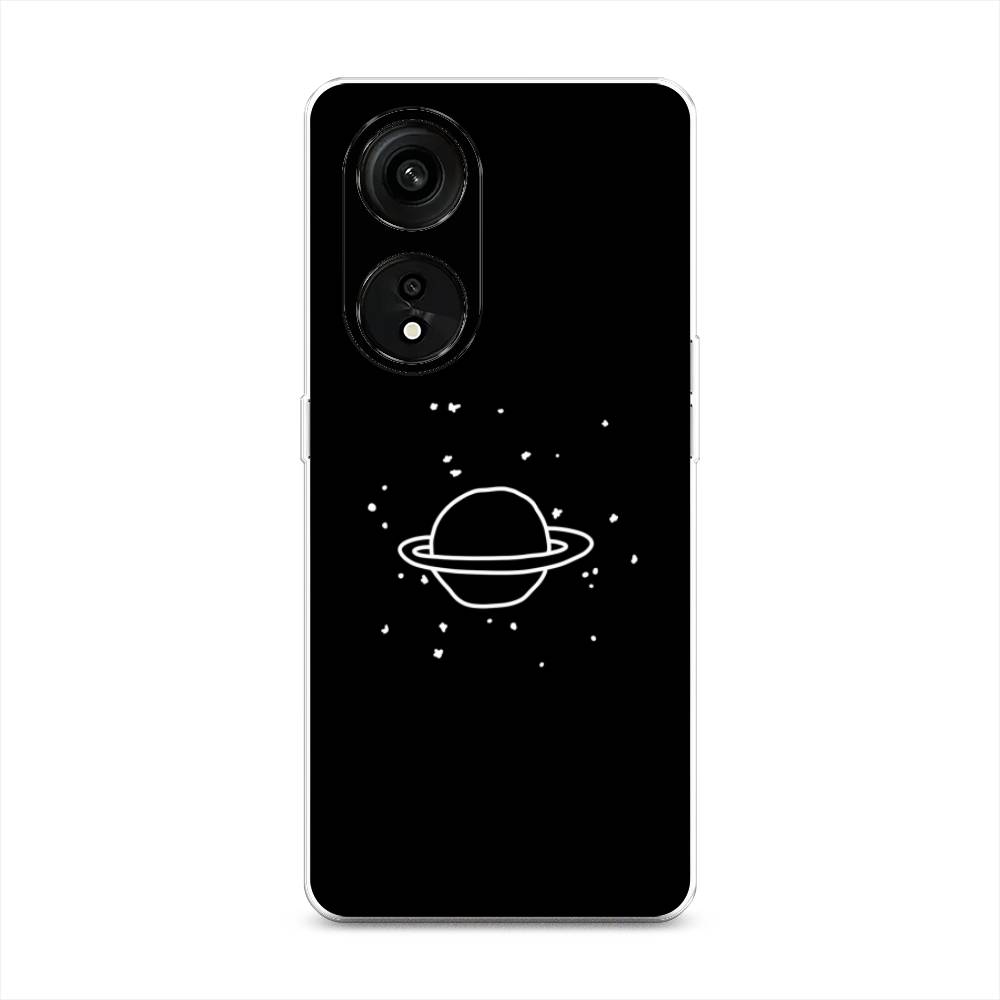 

Чехол Awog на Oppo Reno 8T 5G "Дудл Юпитера", Белый;черный, 2513150-4