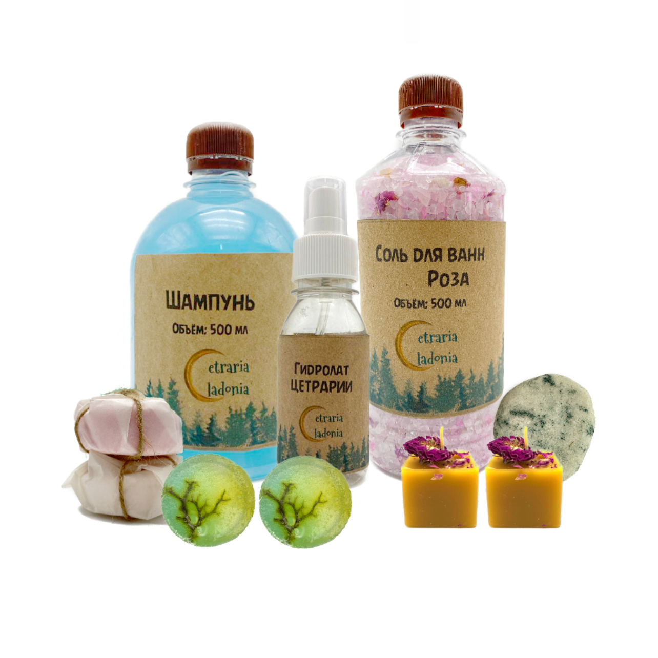 

Набор косметики Cetraria&Cladonia, из цетрарии