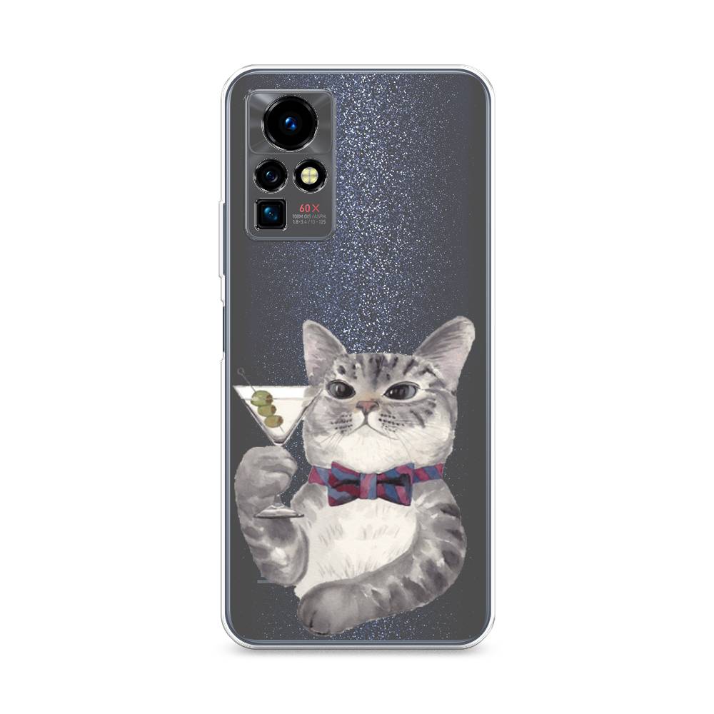 

Чехол Awog "Кот джентльмен" для Infinix Zero X Pro