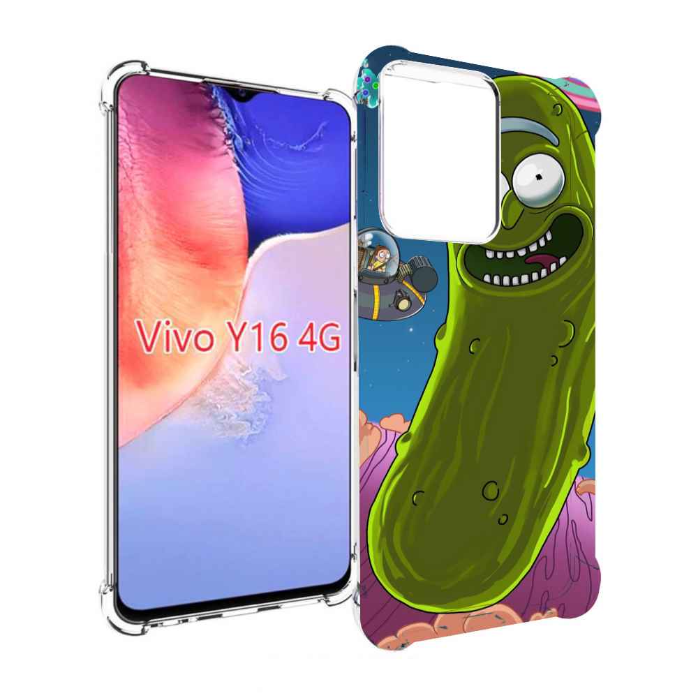 

Чехол MyPads Рик огурец для Vivo Y16 4G/ Vivo Y02S, Прозрачный, Tocco