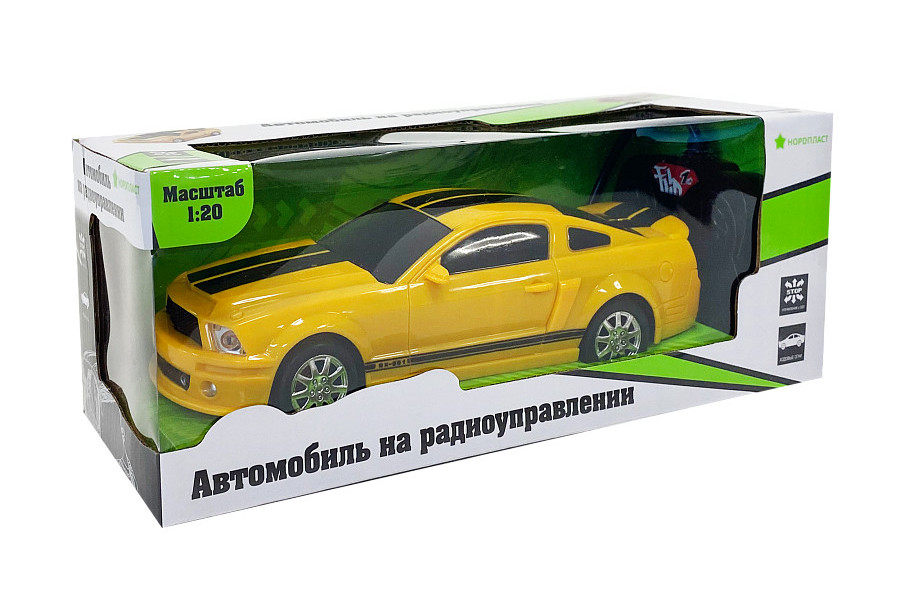 

Автомобиль радиоуправляемый Нордпласт, цвет: желтый, арт. 9/0011 Нордпласт