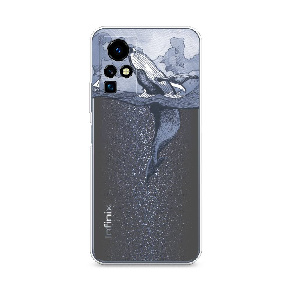

Чехол Awog на Infinix Zero X Pro "Два измерения", Разноцветный, 3101150-7