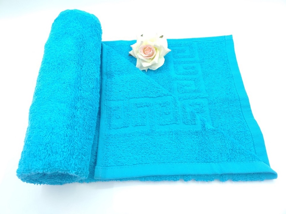 

Полотенце махровое VS Текстиль 70x140, БИРЮЗОВЫЙ (SCUBA BLUE)