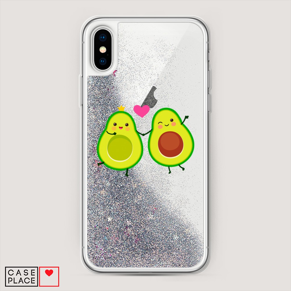 

Чехол Awog на Apple iPhone XS Max (10S Max) / Айфон XS Max (10S Max) "Авокадо любят", Разноцветный, 11991-1