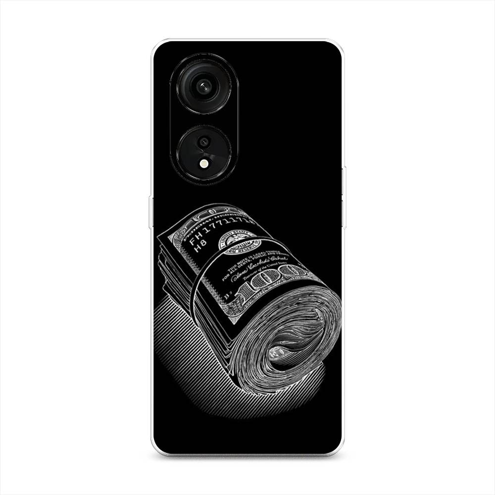 

Чехол Awog на Oppo Reno 8T 5G "Кубышка денег", Черный;серебристый, 2513150-5