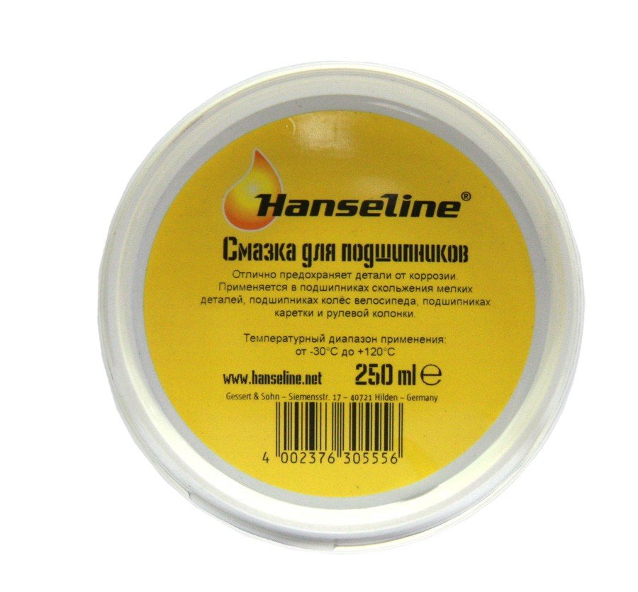 

Hanseline GREASE смазка для подшипников 250 мл, Прозрачный