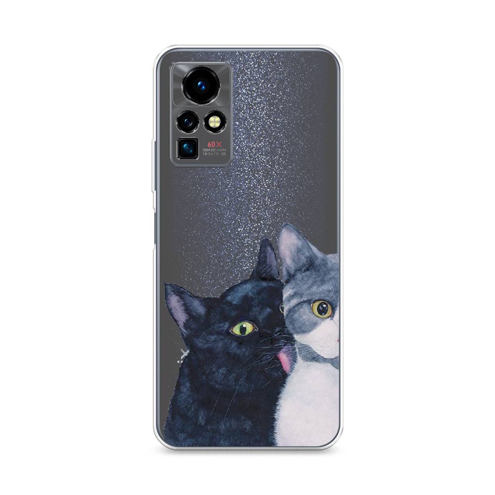 

Чехол Awog на Infinix Zero X Pro "Кошачья любовь", Разноцветный, 3101150-1