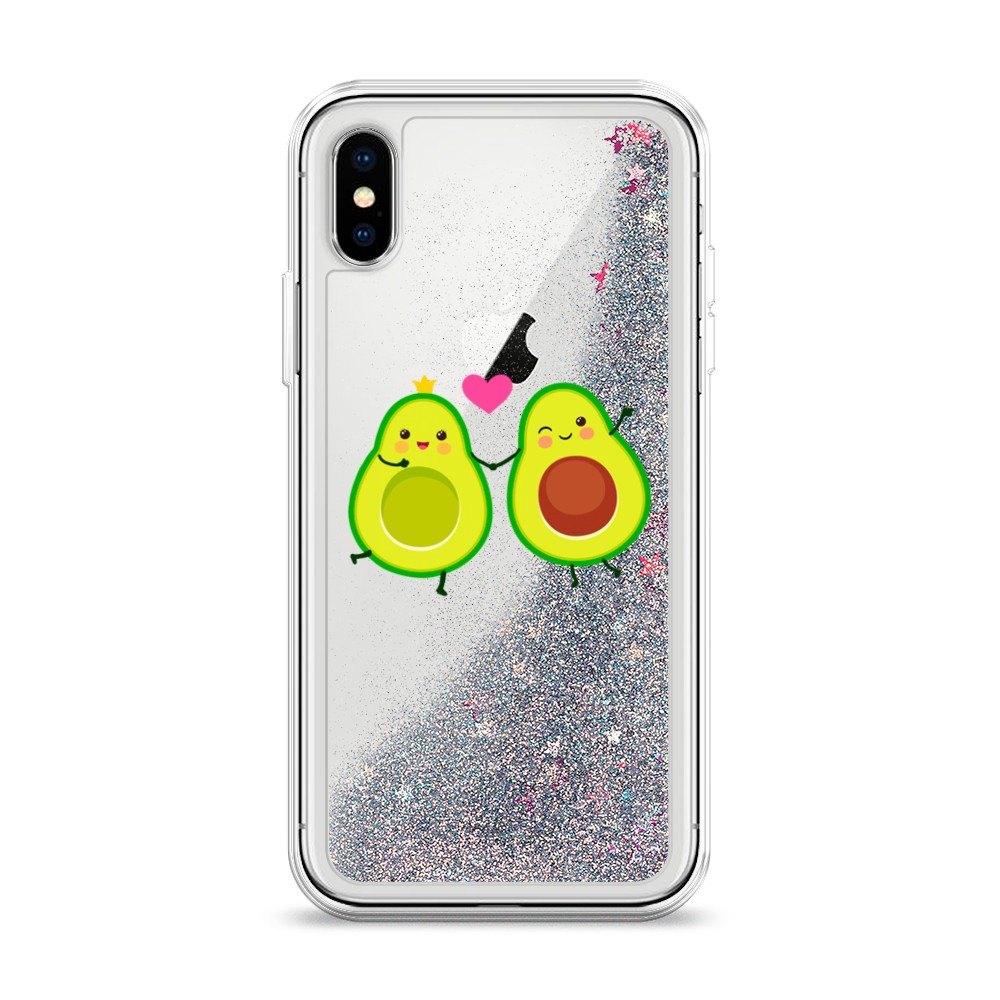 

Чехол Awog на Apple iPhone XS (10S) / Айфон XS (10S) "Авокадо любят", Разноцветный, 11891-1
