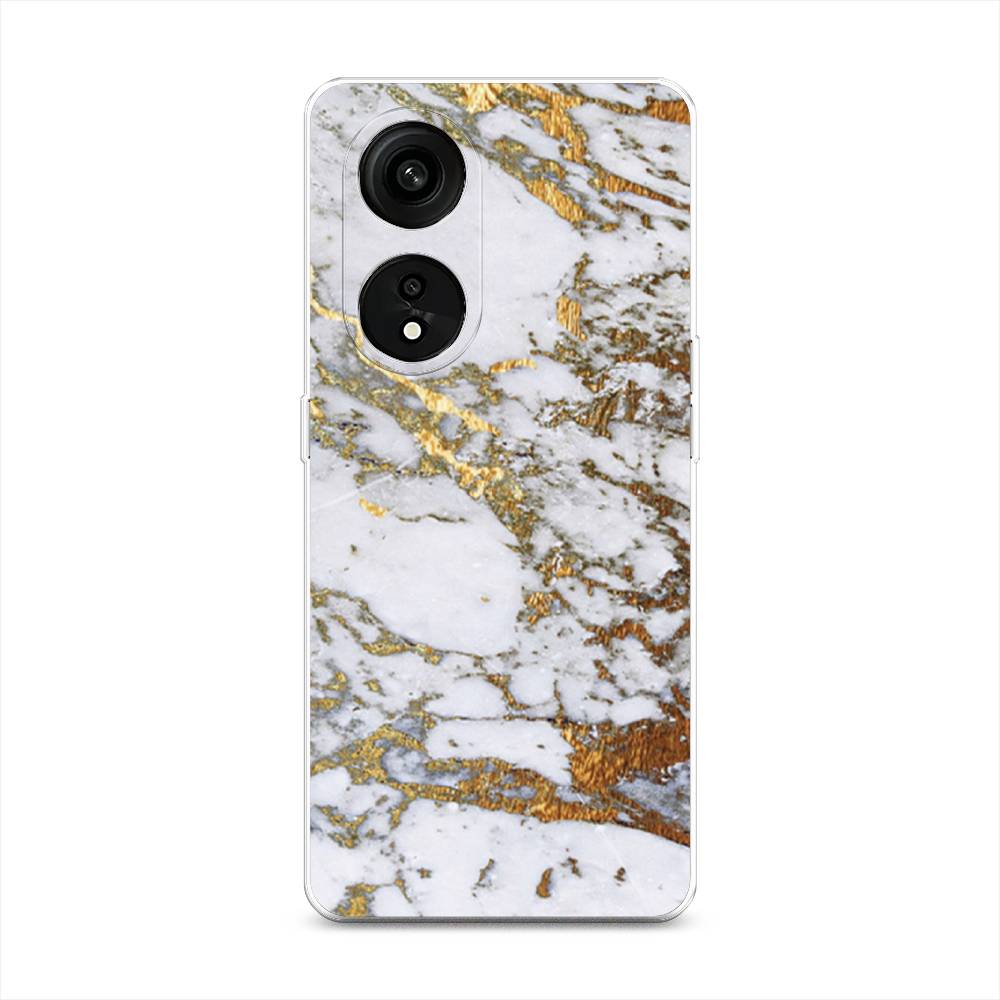 

Чехол Awog на Oppo Reno 8T 5G "Белый мрамор", 2513150-3