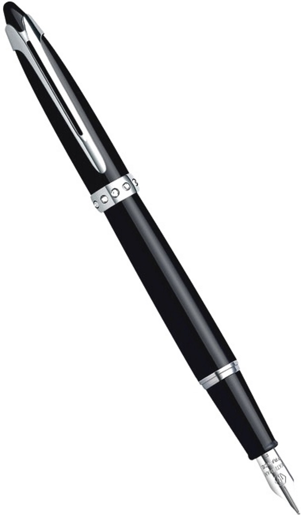 Ручка перьевая Waterman Ici Et La, Cryst CT (Перо F)