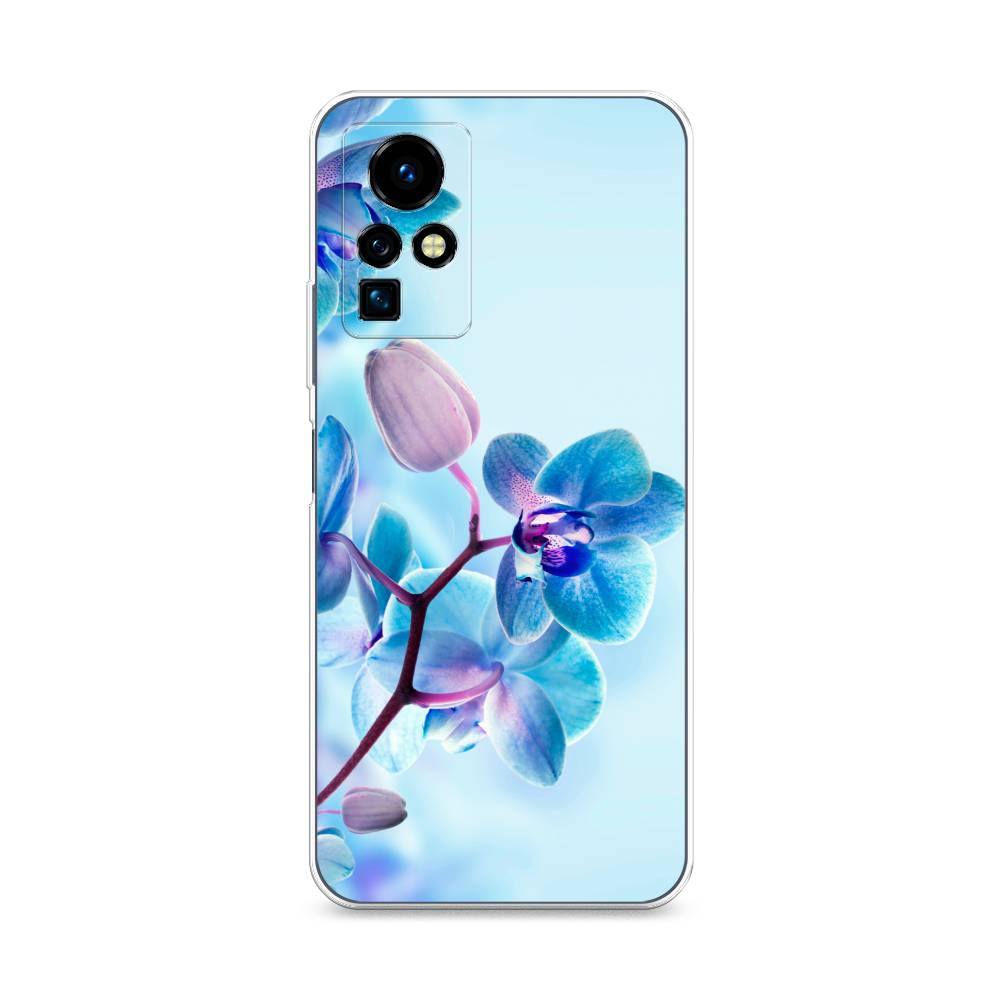 

Чехол Awog на Infinix Zero X Pro "Голубая орхидея", Разноцветный, 3101150-8