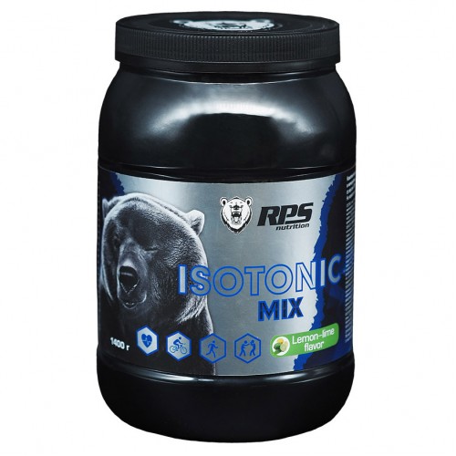фото Изотоники rps nutrition isotonic + bcaa mix (банка) - 1400 грамм, лимон-лайм