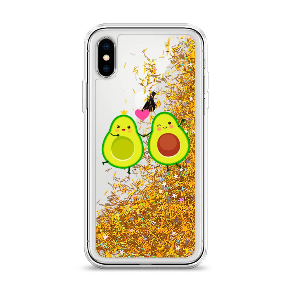 

Чехол Awog на Apple iPhone X (10) / Айфон X (10) "Авокадо любят", 11090-1
