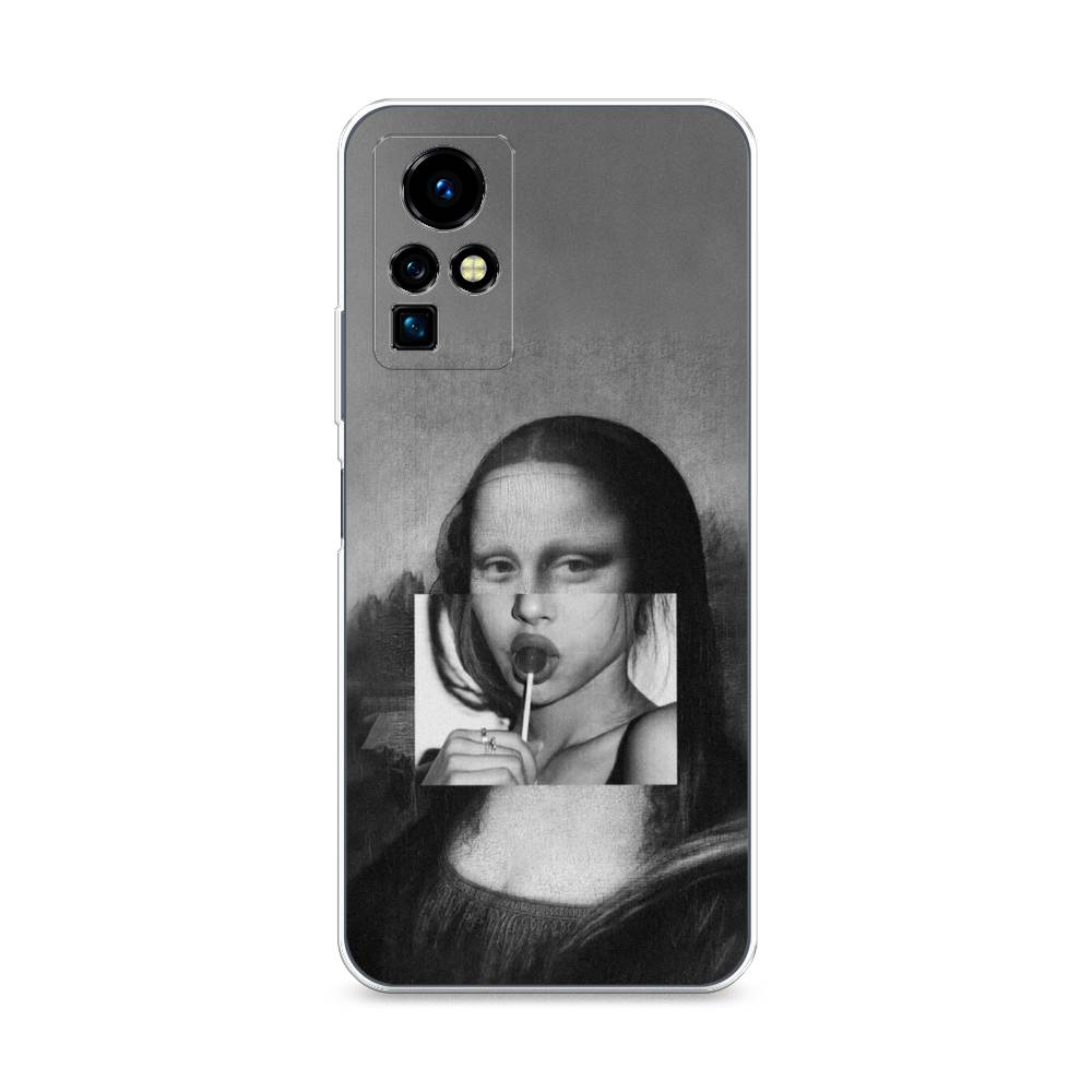 

Чехол Awog на Infinix Zero X Pro "Mona Lisa sucking lollipop", Разноцветный, 3101150-9