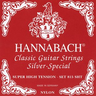 

815SHT Red SILVER SPECIAL Комплект струн для классической гитары нейлон/посеребренные Hann