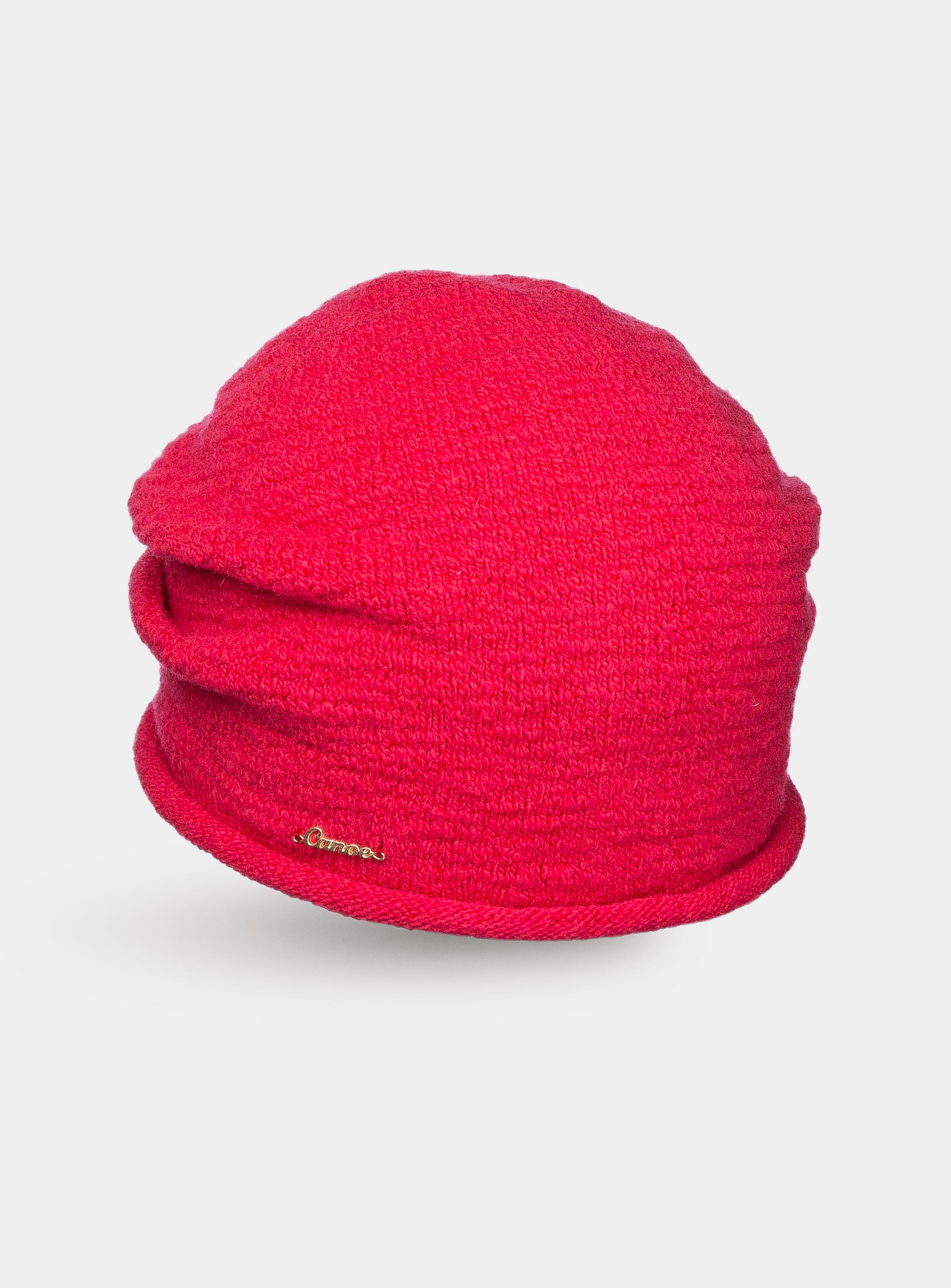 

Шапка бини женская Canoe SKYS красная р. ONE SIZE, SKYS