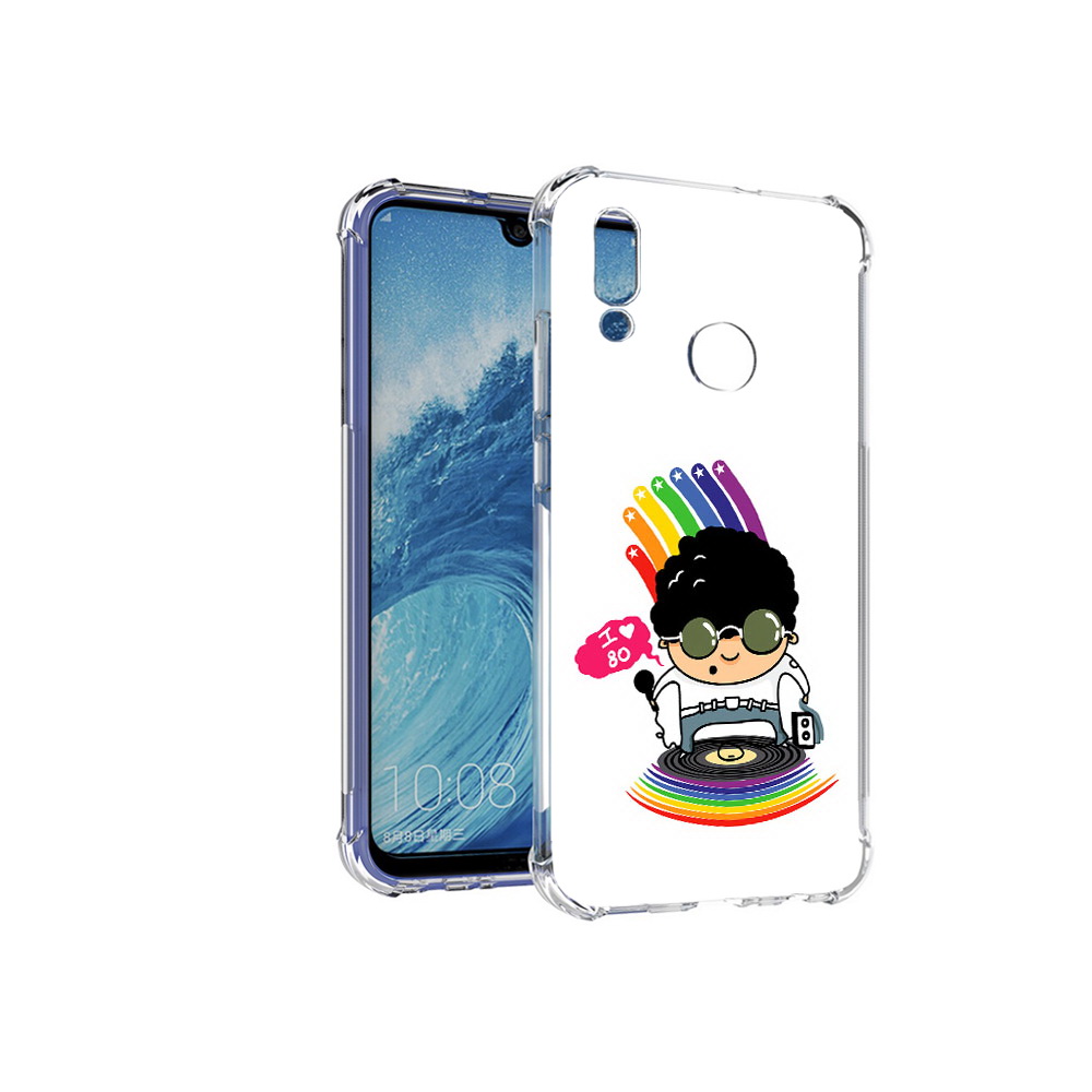 

Чехол MyPads Tocco для Huawei P Smart (2019) Я люблю 80-е, Прозрачный, Tocco