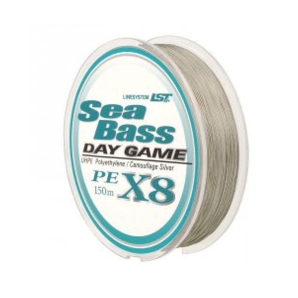 

Леска плетеная Linesystem Sea Bass 0,185 мм, 150 м, 3,5 кг, gray, 1 шт., Sea Bass