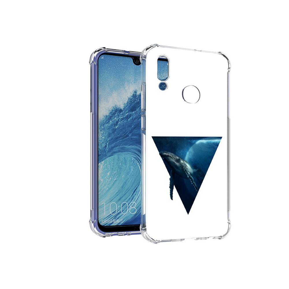 

Чехол MyPads Tocco для Huawei P Smart (2019) 3D кит, Прозрачный, Tocco