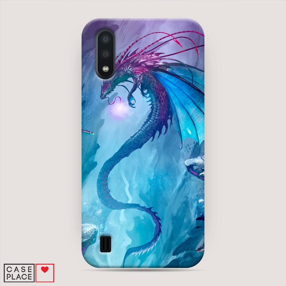 

Пластиковый чехол "Водный дракон" на Samsung Galaxy A01