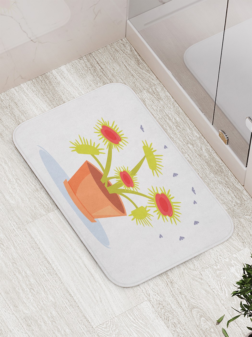 

bath_87216 Коврик противоскользящий для ванной, сауны, бассейна, 77х52 см