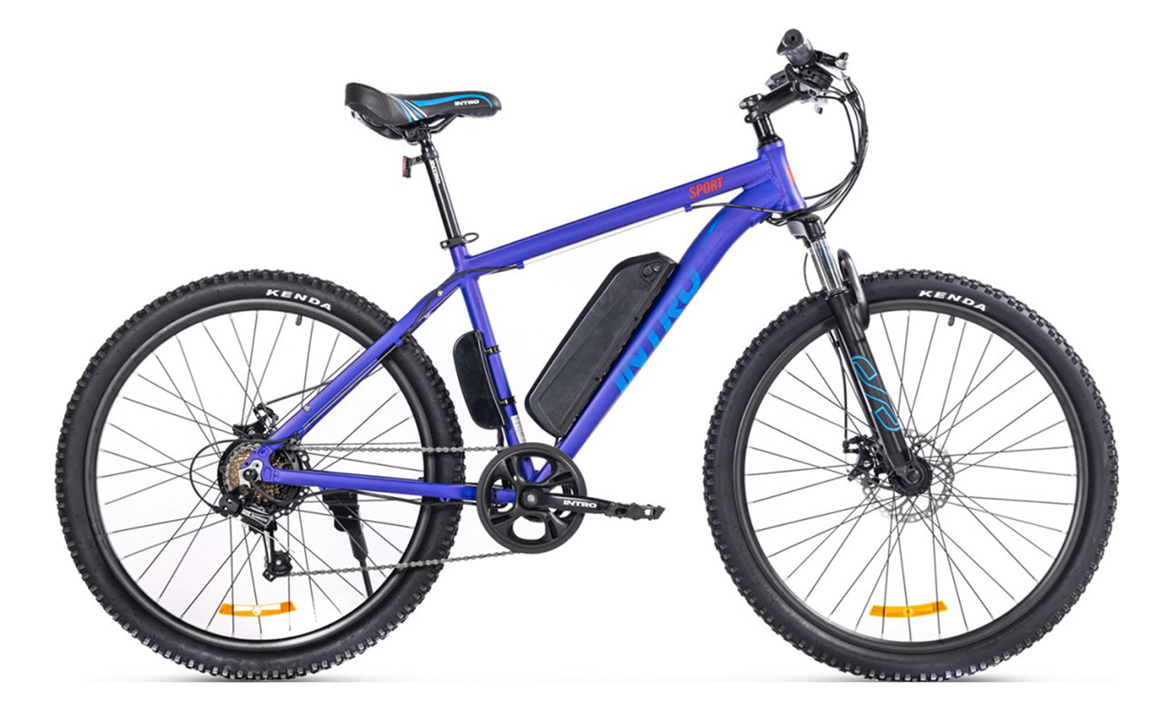 ЭлектровелосипедIntro Sport 2024, синий