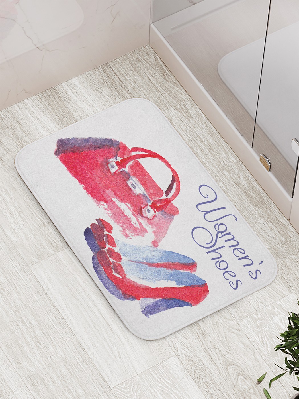 

bath_87164 Коврик противоскользящий для ванной, сауны, бассейна, 77х52 см