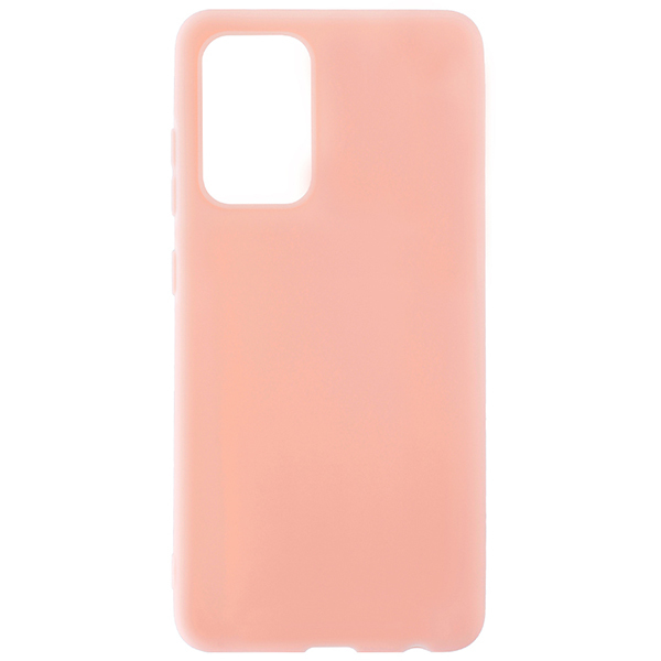 фото Силиконовый чехол для samsung galaxy a72 soft matte розовый zibelino