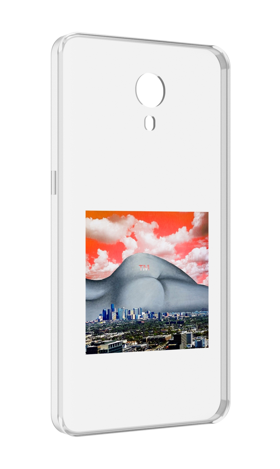 

Чехол MyPads город с девушкой на фоне для Meizu M3 Note, Прозрачный, Tocco
