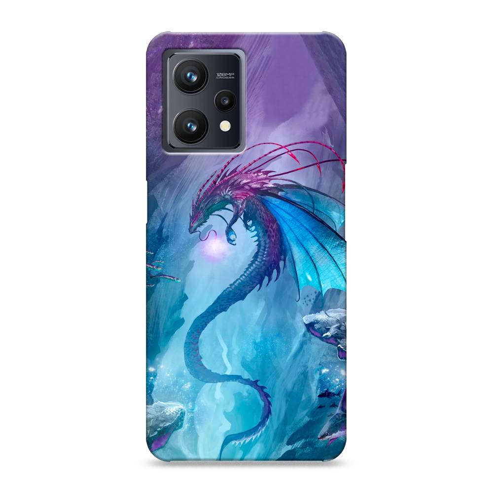 

Пластиковый чехол "Водный дракон" на Realme 9 Pro Plus, 258720-1