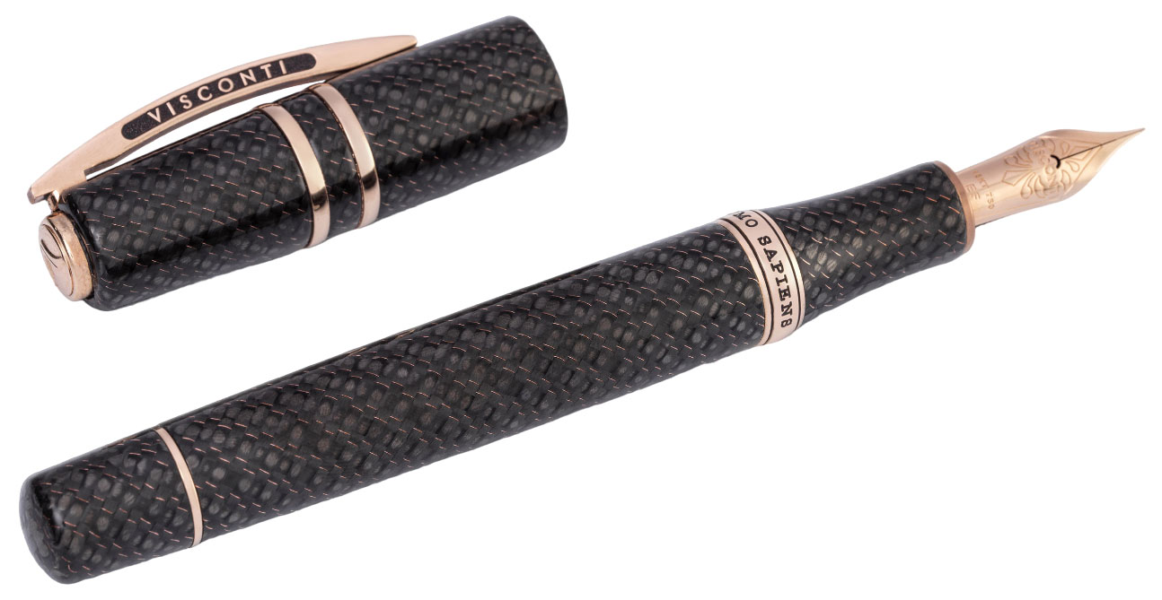 

Перьевая ручка Visconti Homo Sapiens Ember Limited Edition 2021 перо M KP15-19-FPM