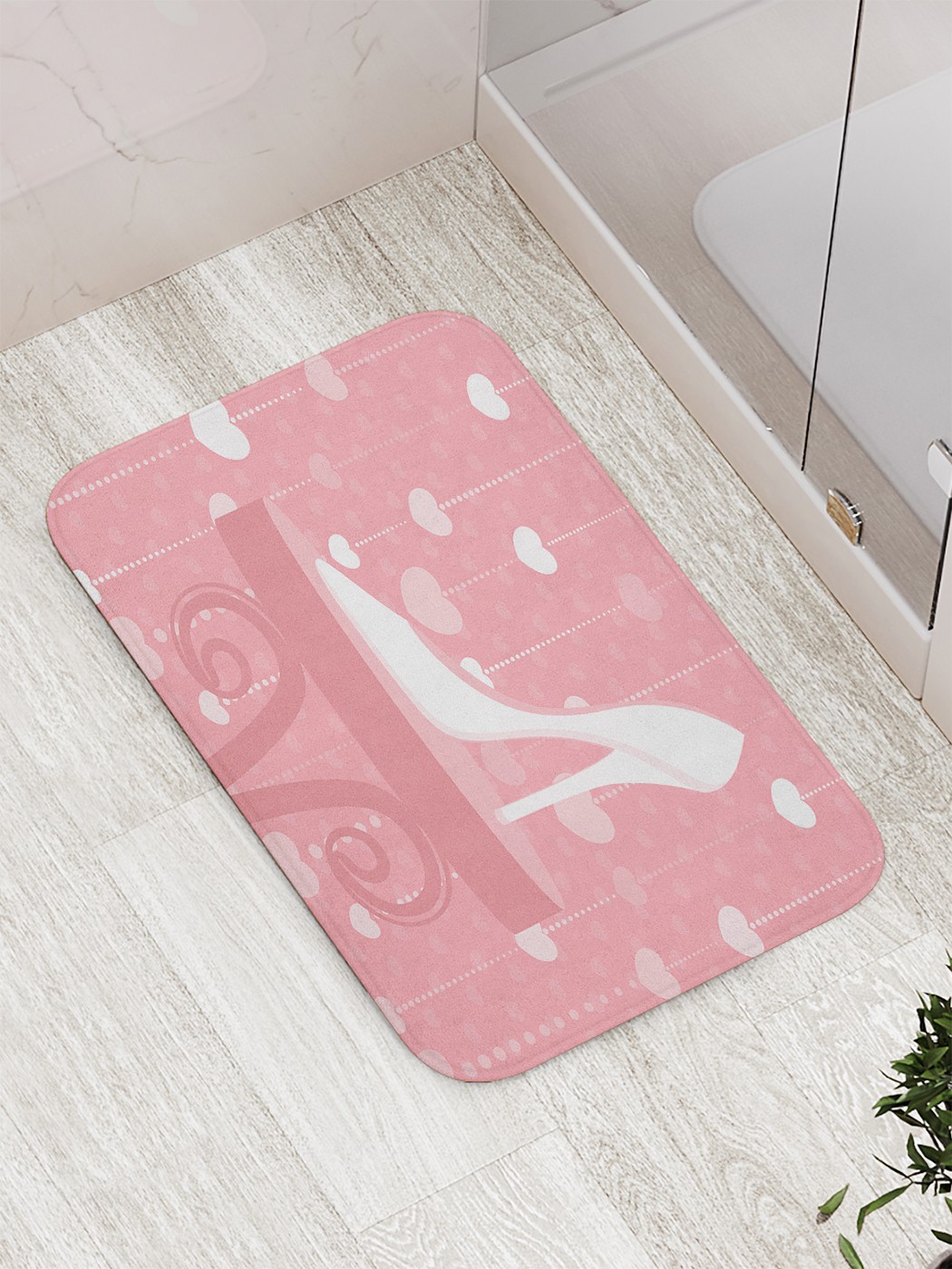 

bath_87142 Коврик противоскользящий для ванной, сауны, бассейна, 77х52 см