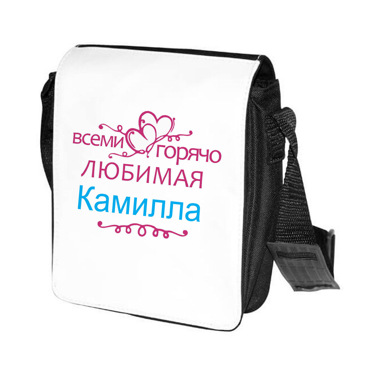

Сумка женская CoolPodarok CN041949 черно-белый, Черный;белый, CN041949