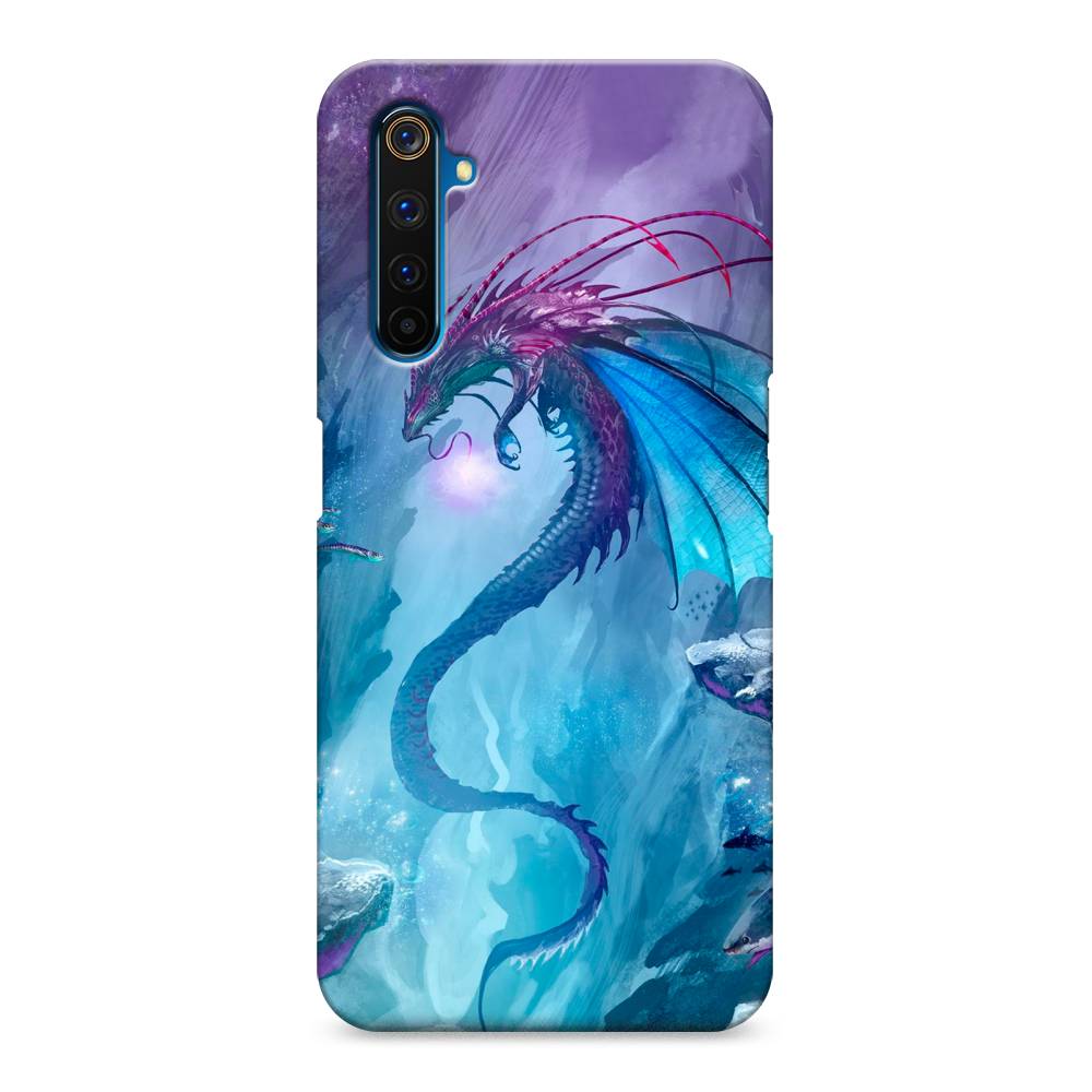 

Пластиковый чехол "Водный дракон" на Realme 6 Pro, 252820-1