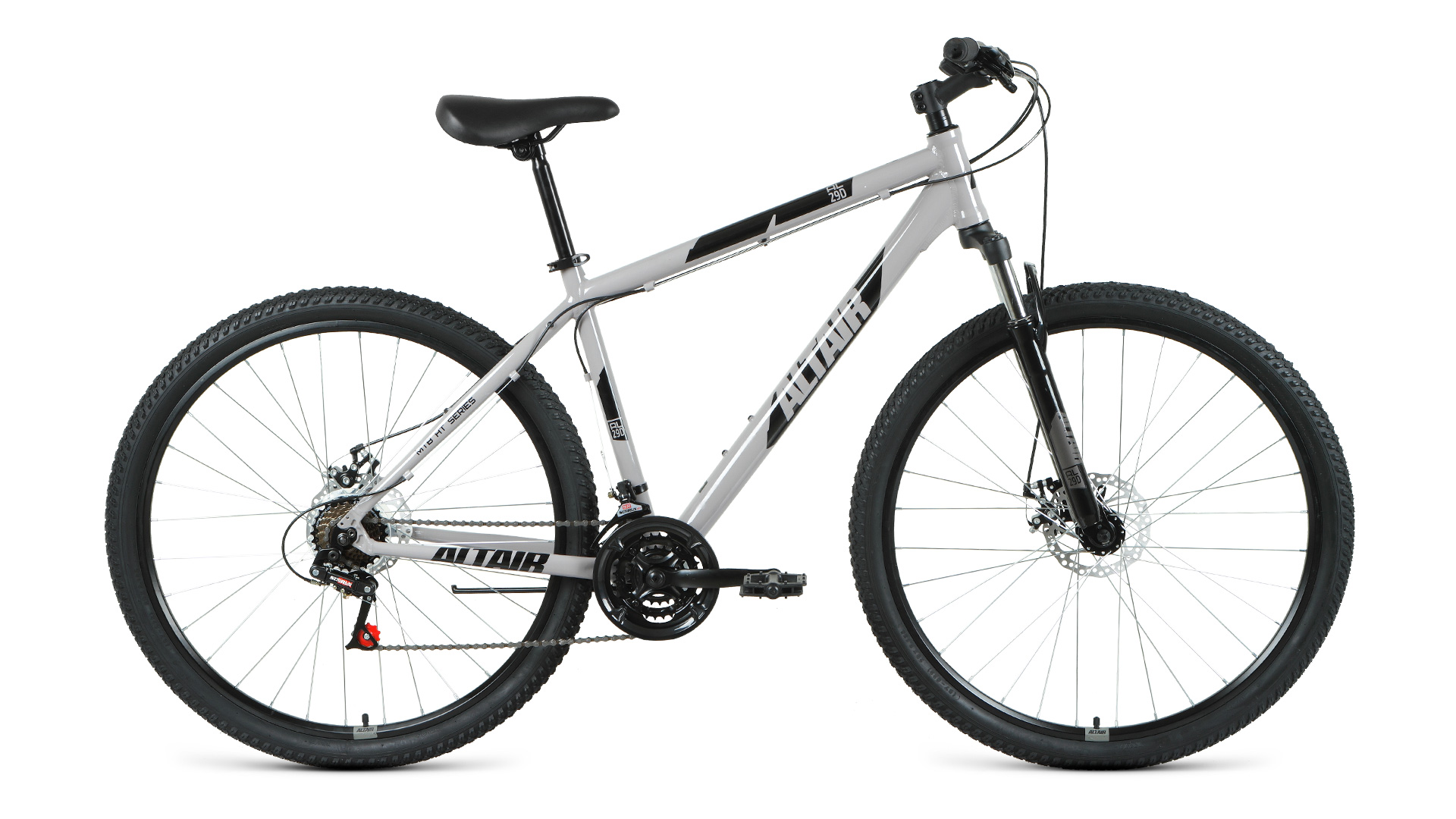 фото Altair велосипед горные al 29 d, год 2021 , ростовка 19, цвет серебристый, черный
