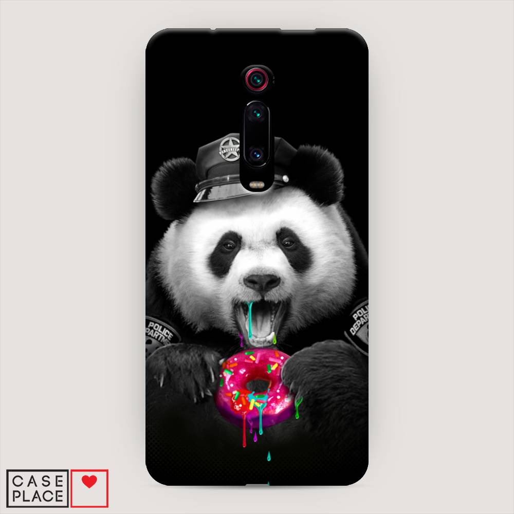 

Пластиковый чехол "Панда police" на Xiaomi Redmi K20 Pro, 35620-1
